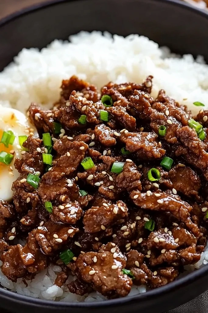 Savory Ground Beef Bulgogi
