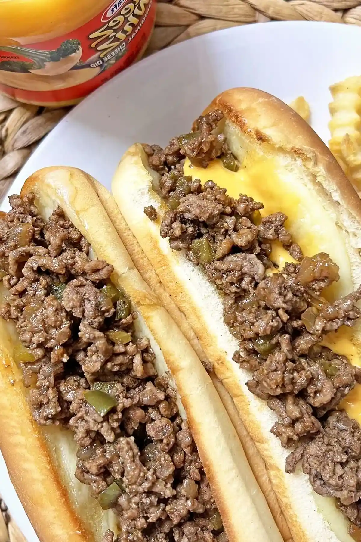 Quick Ground Beef Philly Cheesesteak Sandwiches 3 Recipe image