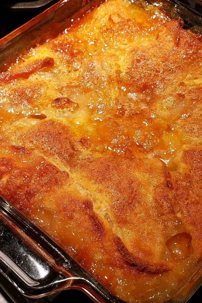 Easy Old Fashioned Peach Cobbler