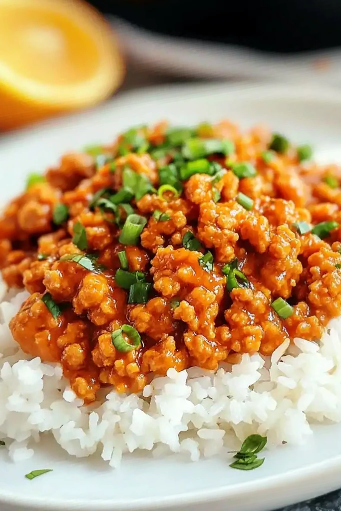 Zesty Orange Ground Chicken Stir-Fry 3 Recipe image