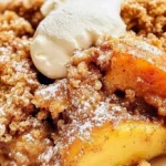 Easy Peach Crisp: An Incredible Ultimate Recipe for 6 People 4 Easy Peach Crisp: An Incredible Ultimate Recipe for 6 People