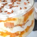 Creamy Peach Trifle Dessert 4 Creamy Peach Trifle Dessert