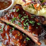 Instant Pot Sticky BBQ Beef Ribs 4 Instant Pot Sticky BBQ Beef Ribs