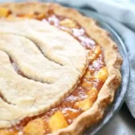 Homemade Fresh Peach Pie 4 Homemade Fresh Peach Pie