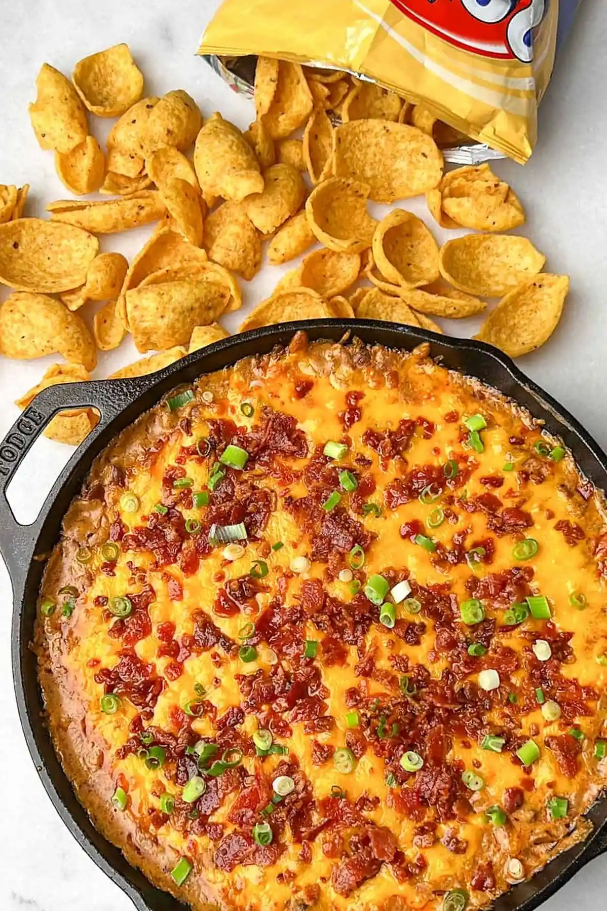 Cheesy Ground Beef Chili Dip 3 Recipe image