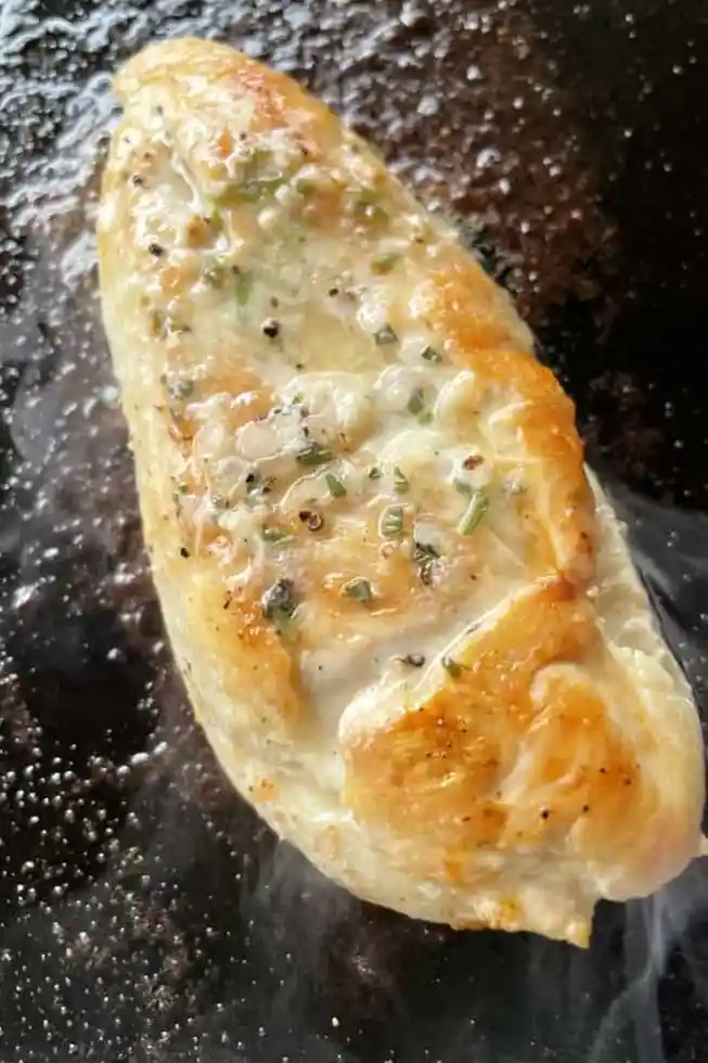 Blackstone Griddle Garlic Butter Chicken 3 Recipe image