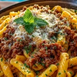 Savory Ground Beef Garlic Butter Pasta 4 Savory Ground Beef Garlic Butter Pasta