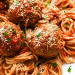 Hearty Gluten-Free Italian Meatballs in Marinara 4 Hearty Gluten-Free Italian Meatballs in Marinara