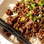 Quick Gluten-Free Mongolian Ground Beef 4 Quick Gluten-Free Mongolian Ground Beef