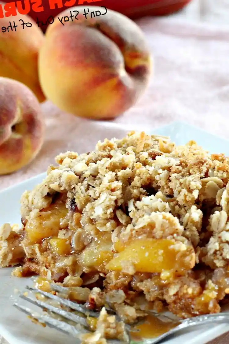 Gluten Free Peach Surprise 3 Recipe image