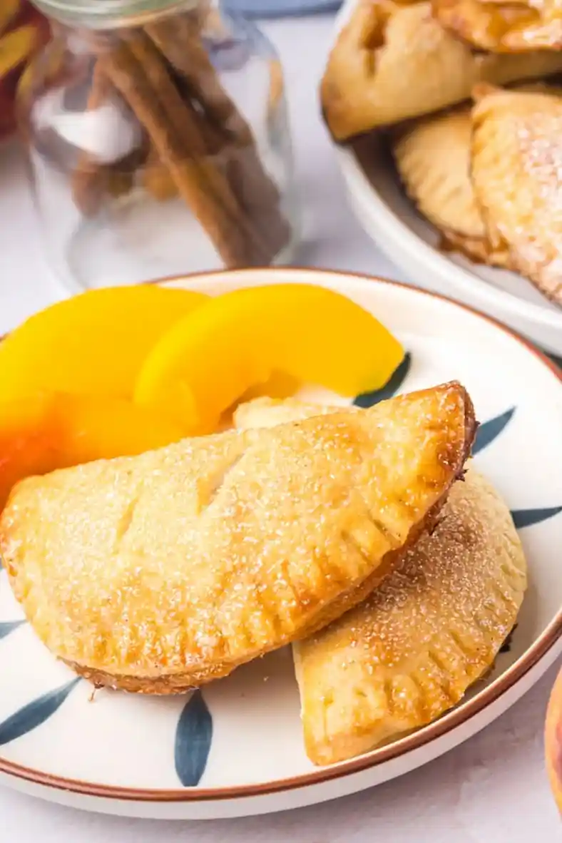 Portable Cream Cheese Peach Hand Pies 3 Recipe image