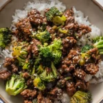 Ground Beef and Broccoli 4 Ground Beef and Broccoli