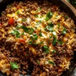 Ground Beef and Rice Skillet 4 Ground Beef and Rice Skillet