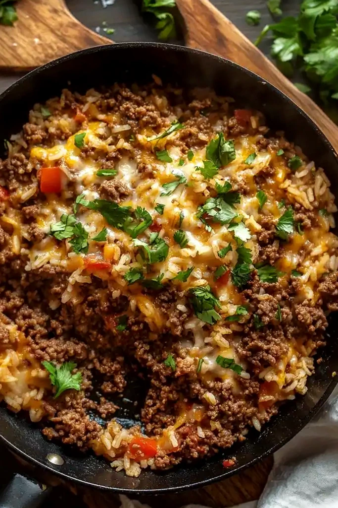 Ground Beef and Rice Skillet 3 Recipe image