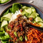 Savory Ground Beef Bulgogi Rice Bowls 4 Savory Ground Beef Bulgogi Rice Bowls