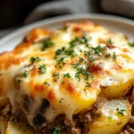 Creamy Ground Beef and Potato Bake 4 Creamy Ground Beef and Potato Bake