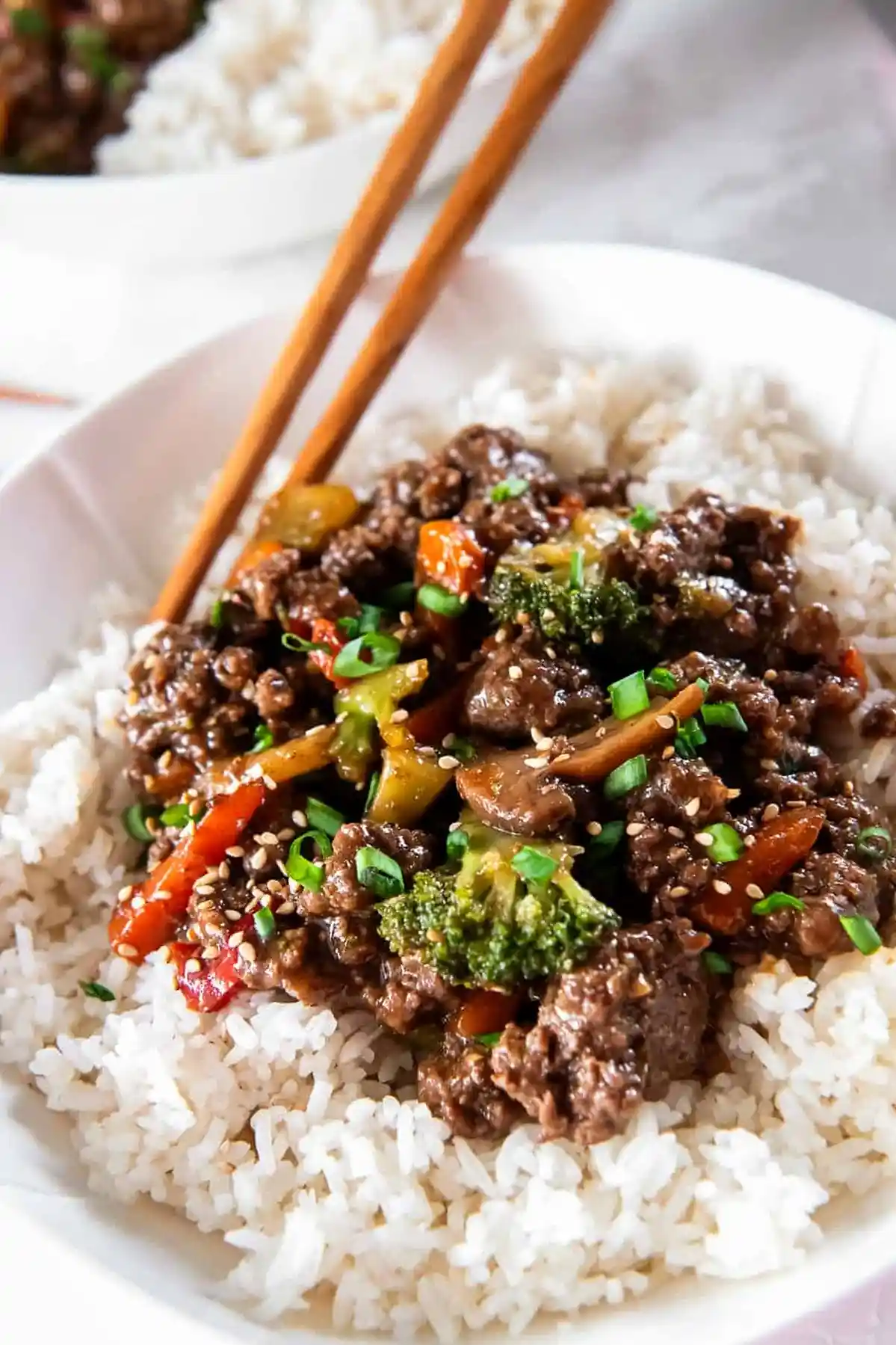 Quick Ground Beef Teriyaki Bowls 3 Recipe image