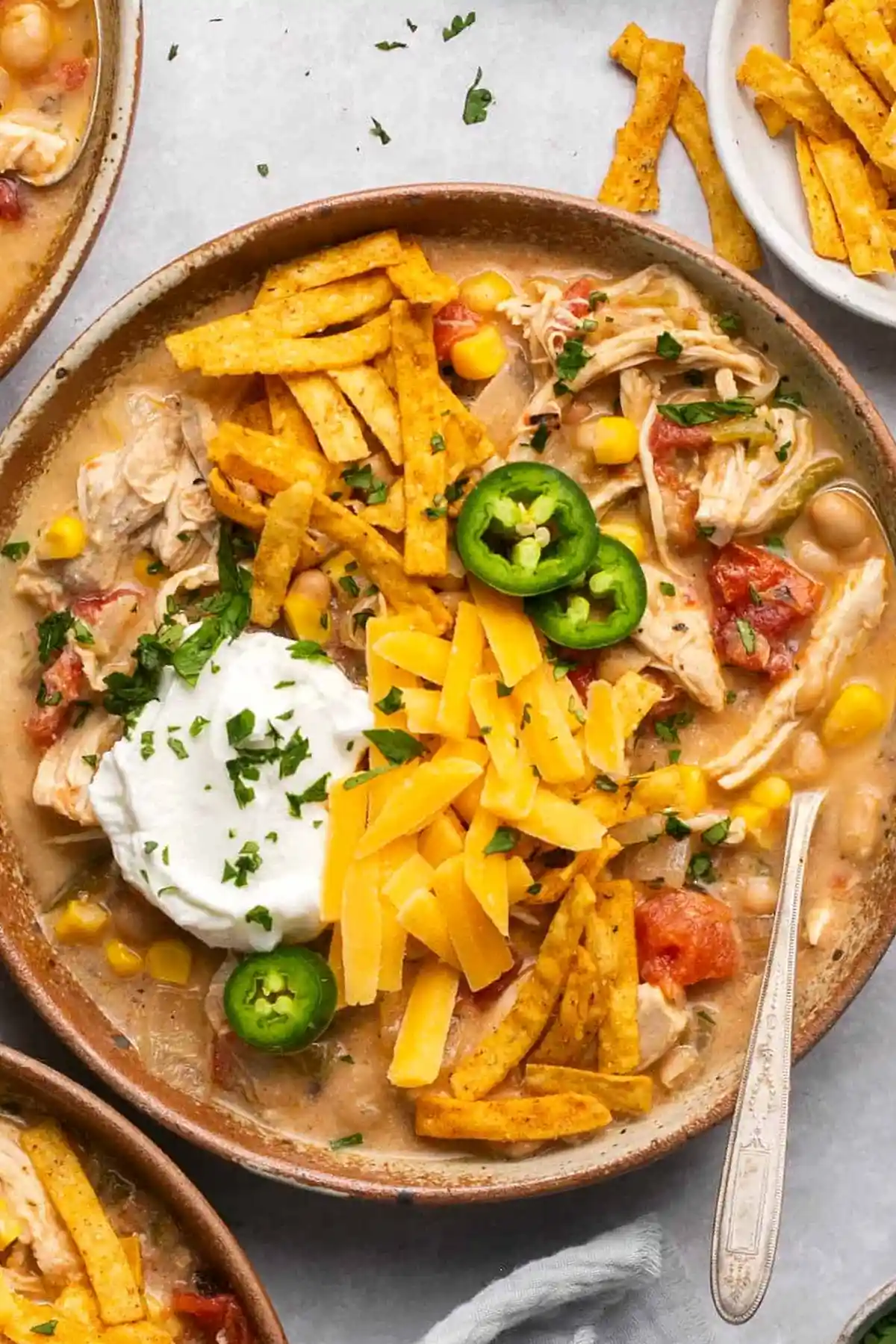Hearty White Chicken Chili with White Beans 3 Recipe image