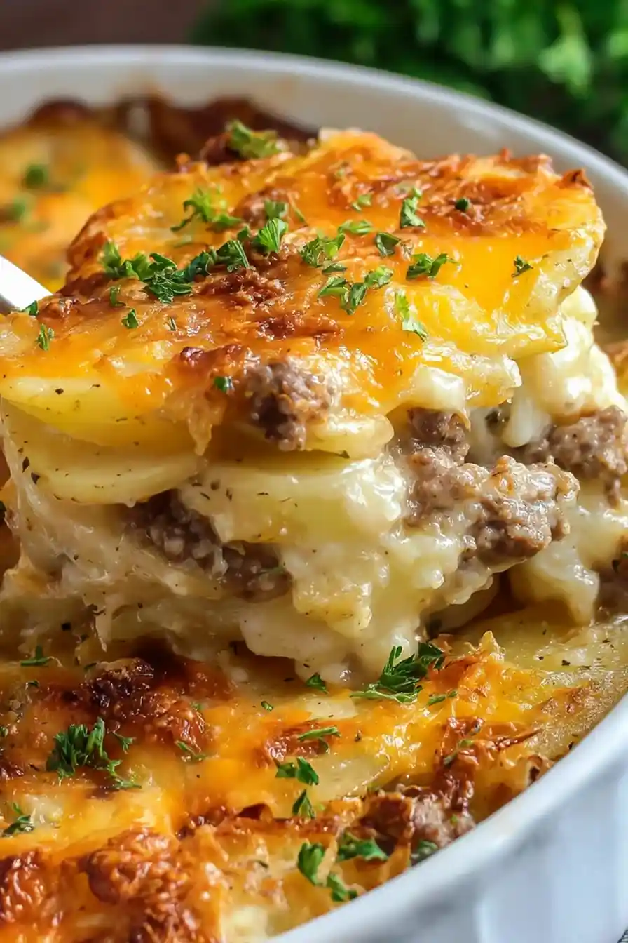 Hearty Beef and Potato Casserole 3 Recipe image
