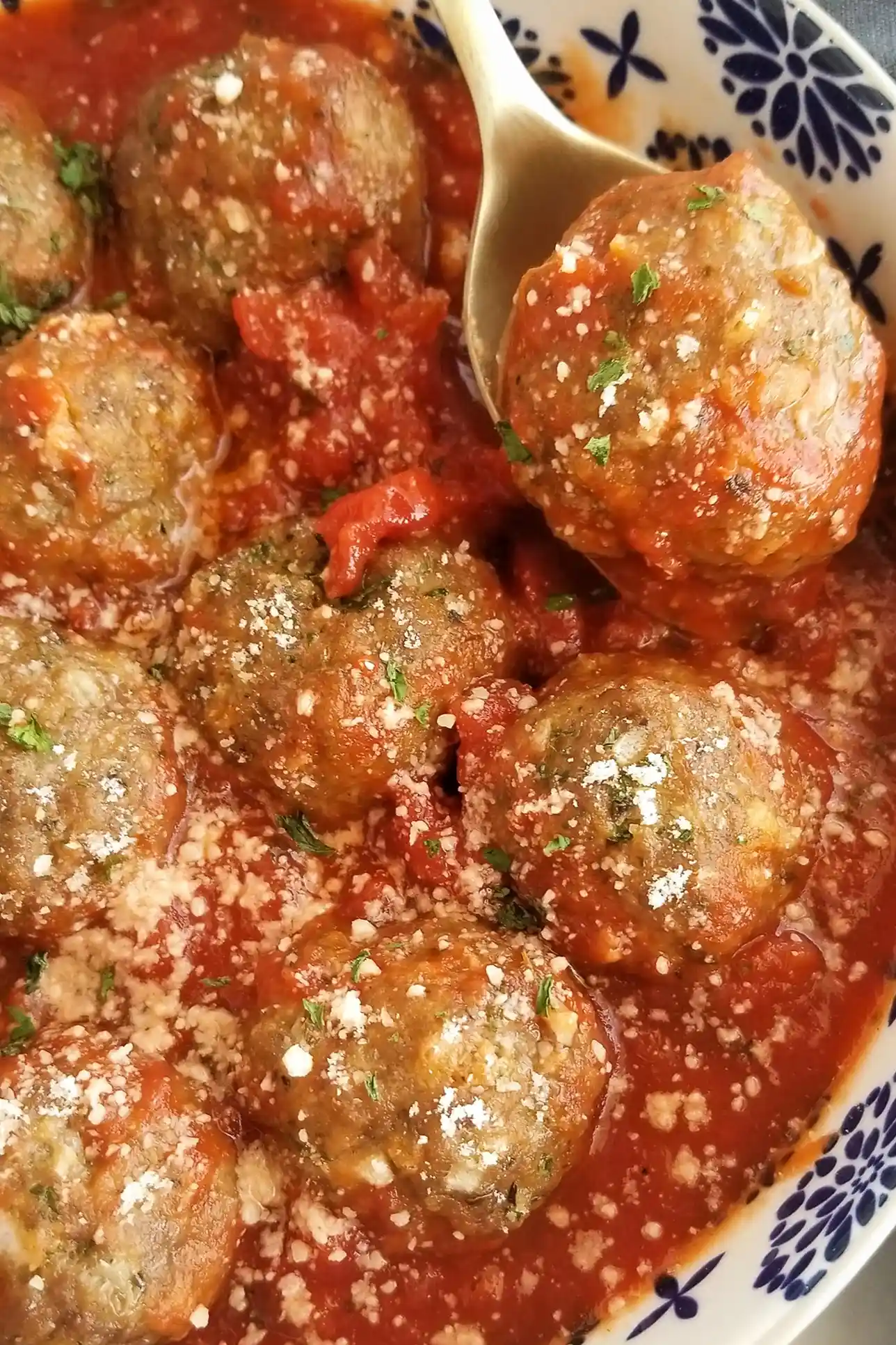 Easy Homemade Baked Meatballs 3 Recipe image