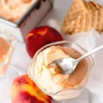 Creamy No-Churn Peach Ice Cream 4 Creamy No-Churn Peach Ice Cream