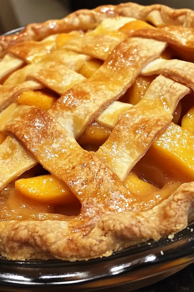 Authentic Amish Peach Pie Guide 3 Recipe image