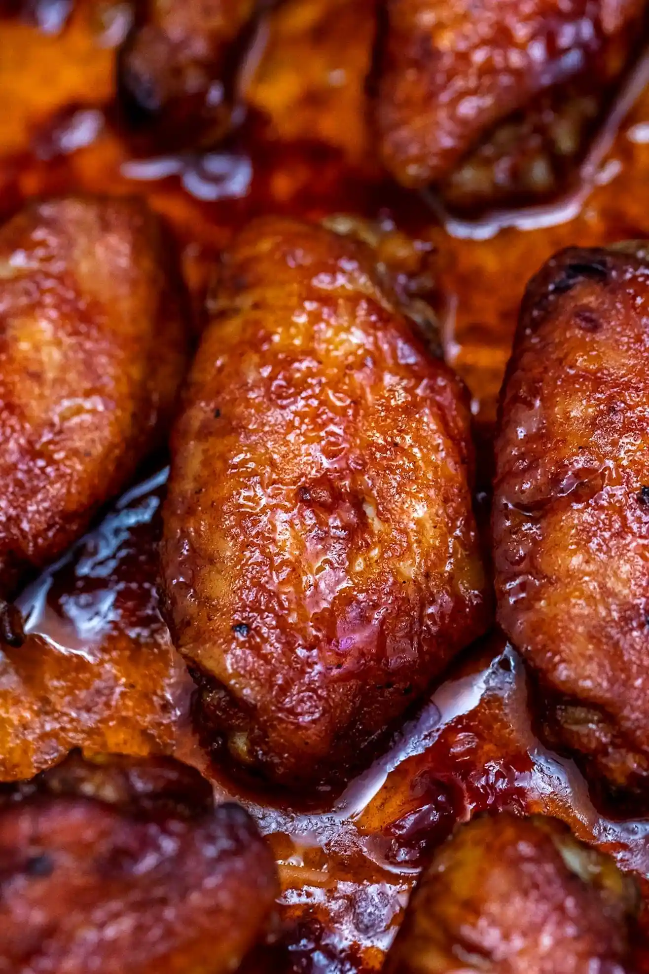 Crispy Baked Honey Garlic Chicken Wings 3 Recipe image