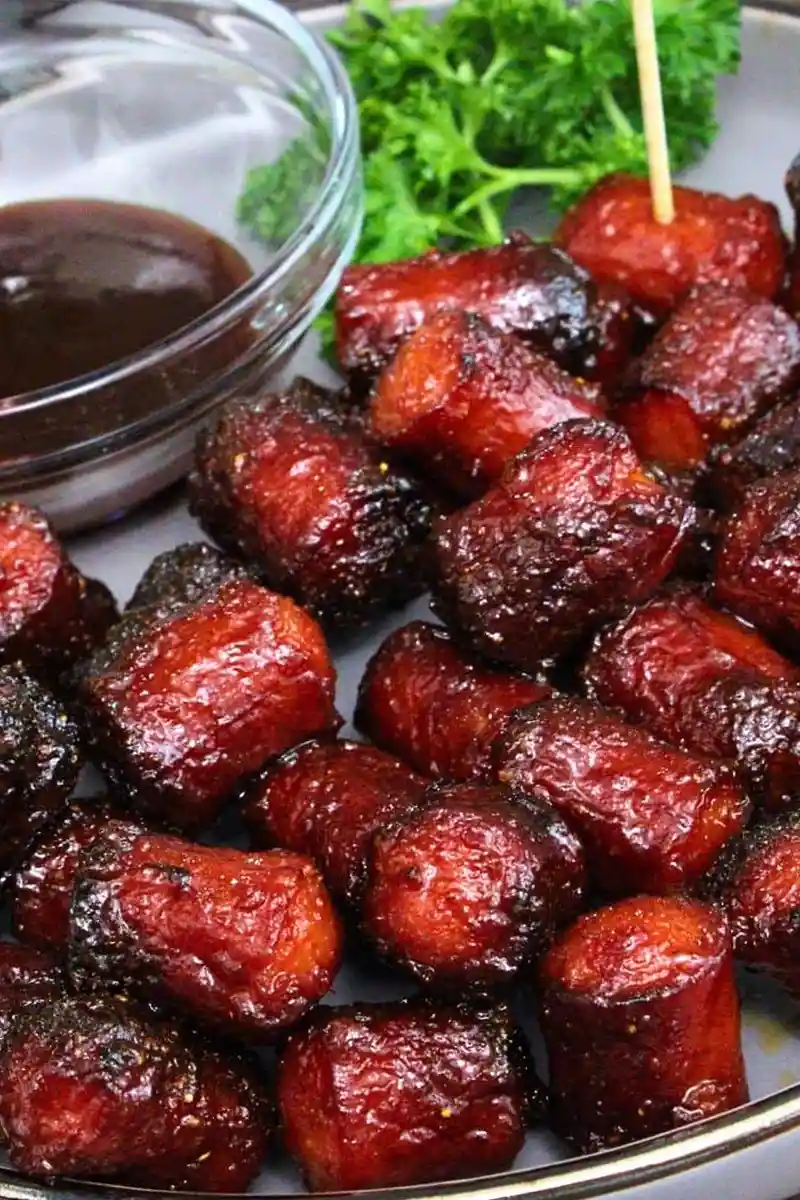 Air Fryer Hot Dog Burnt Ends 3 Recipe image
