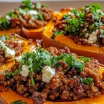 Savor Hot Honey Ground Beef & Sweet Potato Boats Tonight 4 Savor Hot Honey Ground Beef & Sweet Potato Boats Tonight