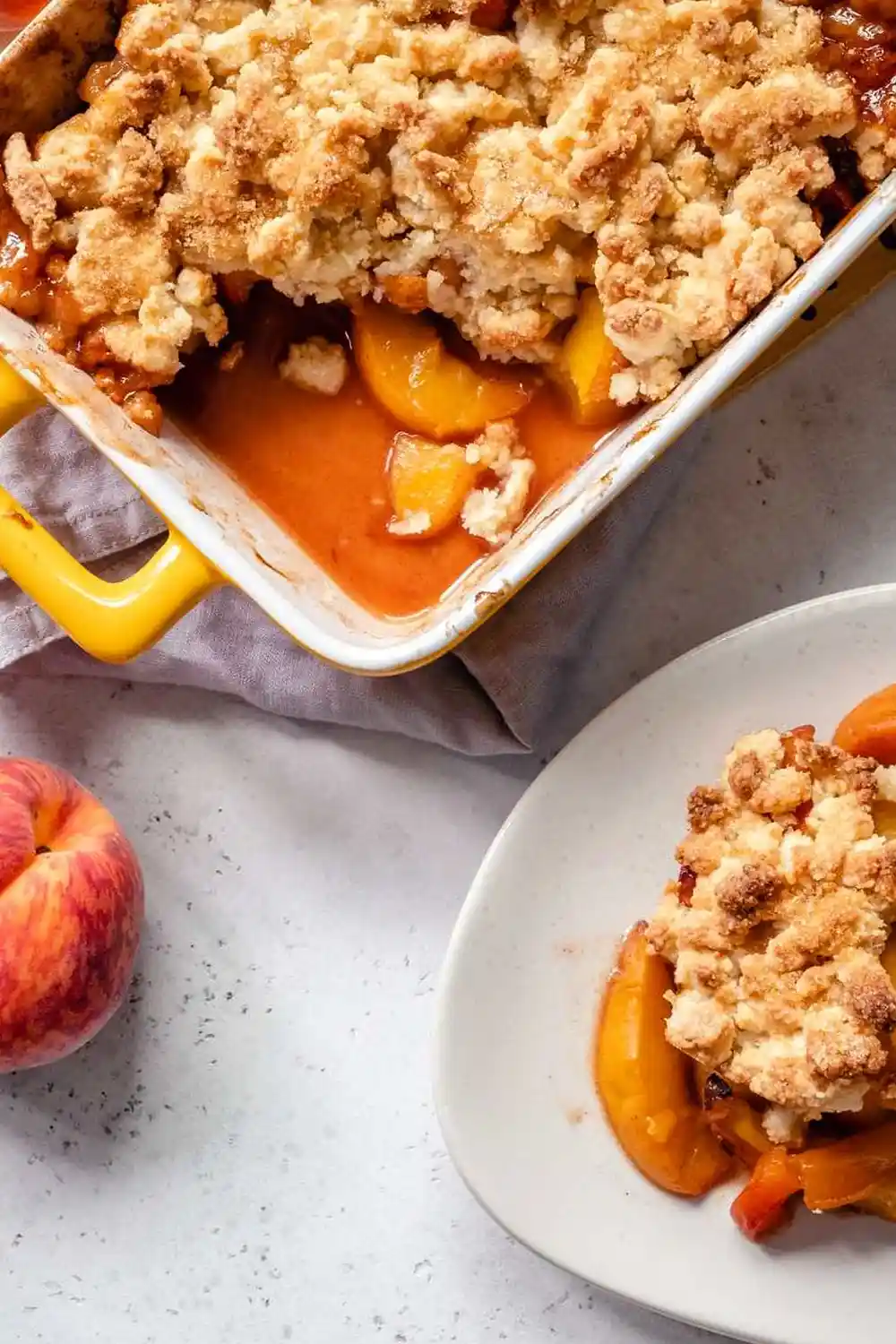 Homemade Southern-Style Peach Cobbler 3 Recipe image