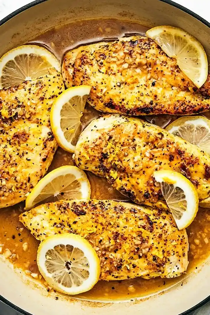 Quick Lemon Pepper Chicken with Garlic Butter Sauce 3 Recipe image