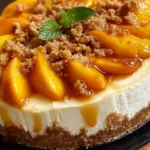 Heavenly Peach Cobbler Cheesecake Recipe 4 Heavenly Peach Cobbler Cheesecake Recipe