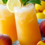 Homemade Sweet and Tart Peach Lemonade 4 Homemade Sweet and Tart Peach Lemonade