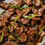 Savory and Sweet Mongolian Beef 4 Savory and Sweet Mongolian Beef