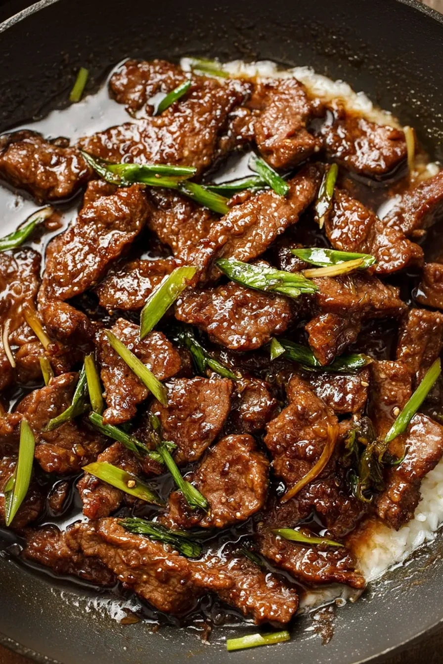 Savory and Sweet Mongolian Beef 3 Recipe image
