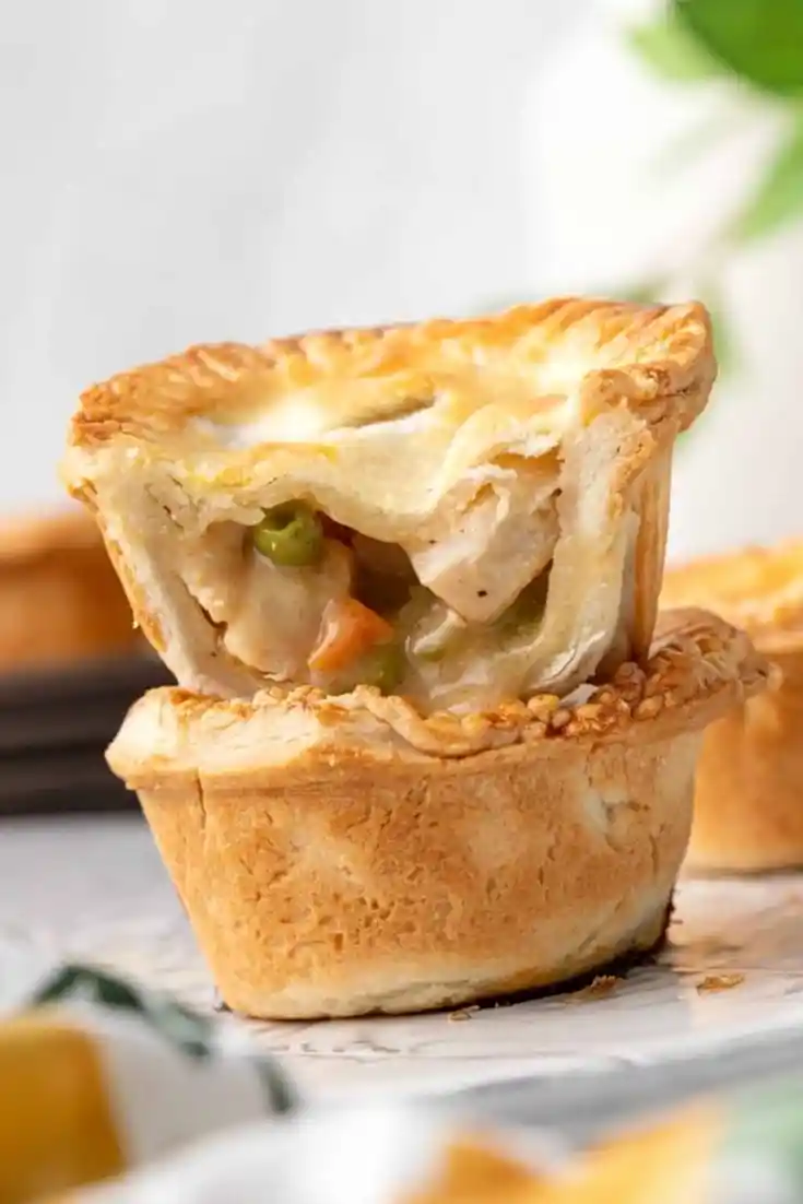 Individual Muffin Tin Chicken Pot Pies 3 Recipe image