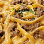 One-Pot Creamy Beef and Garlic Butter Pasta 4 One-Pot Creamy Beef and Garlic Butter Pasta