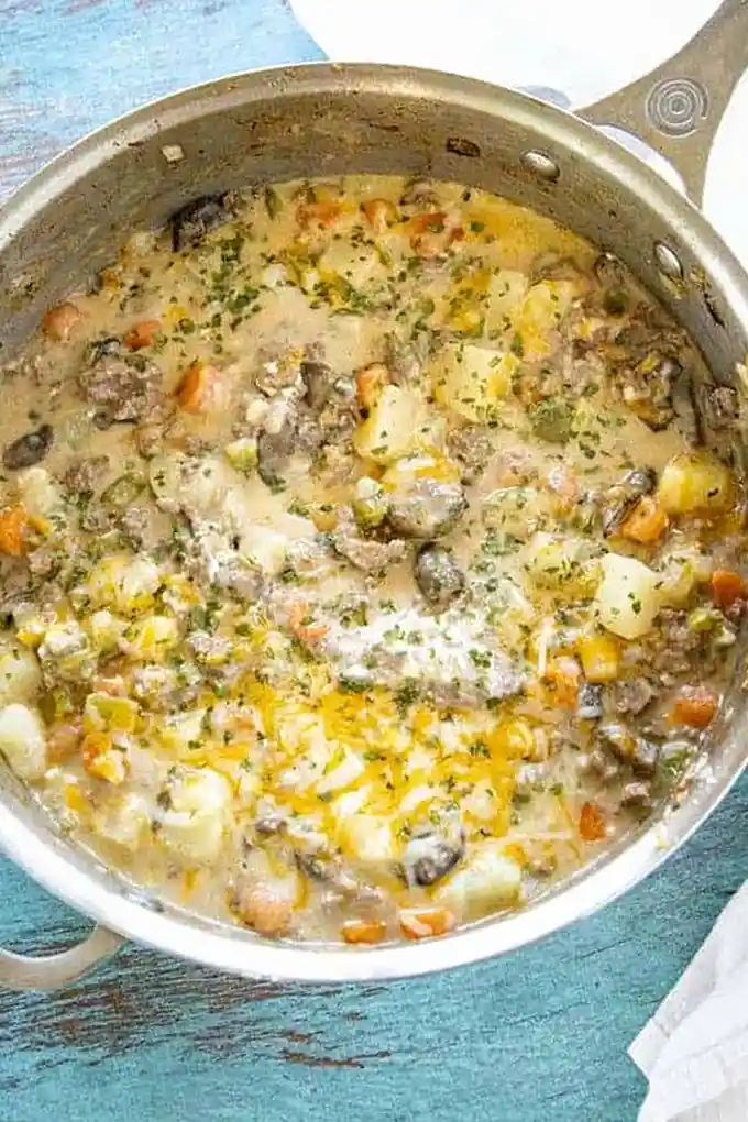 One Pot Ground Beef and Potatoes 3 Recipe image