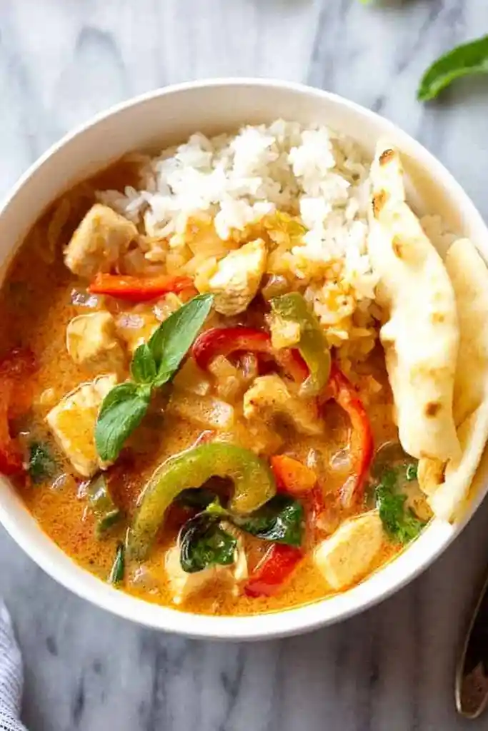 Creamy Panang Chicken Curry 3 Recipe image