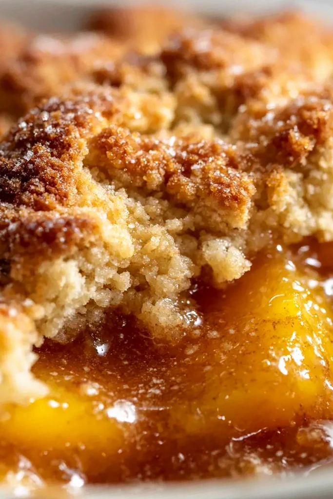Easy Southern Peach Cobbler Recipe 3 Recipe image