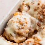 Peach Cobbler Cinnamon Rolls 4 Peach Cobbler Cinnamon Rolls