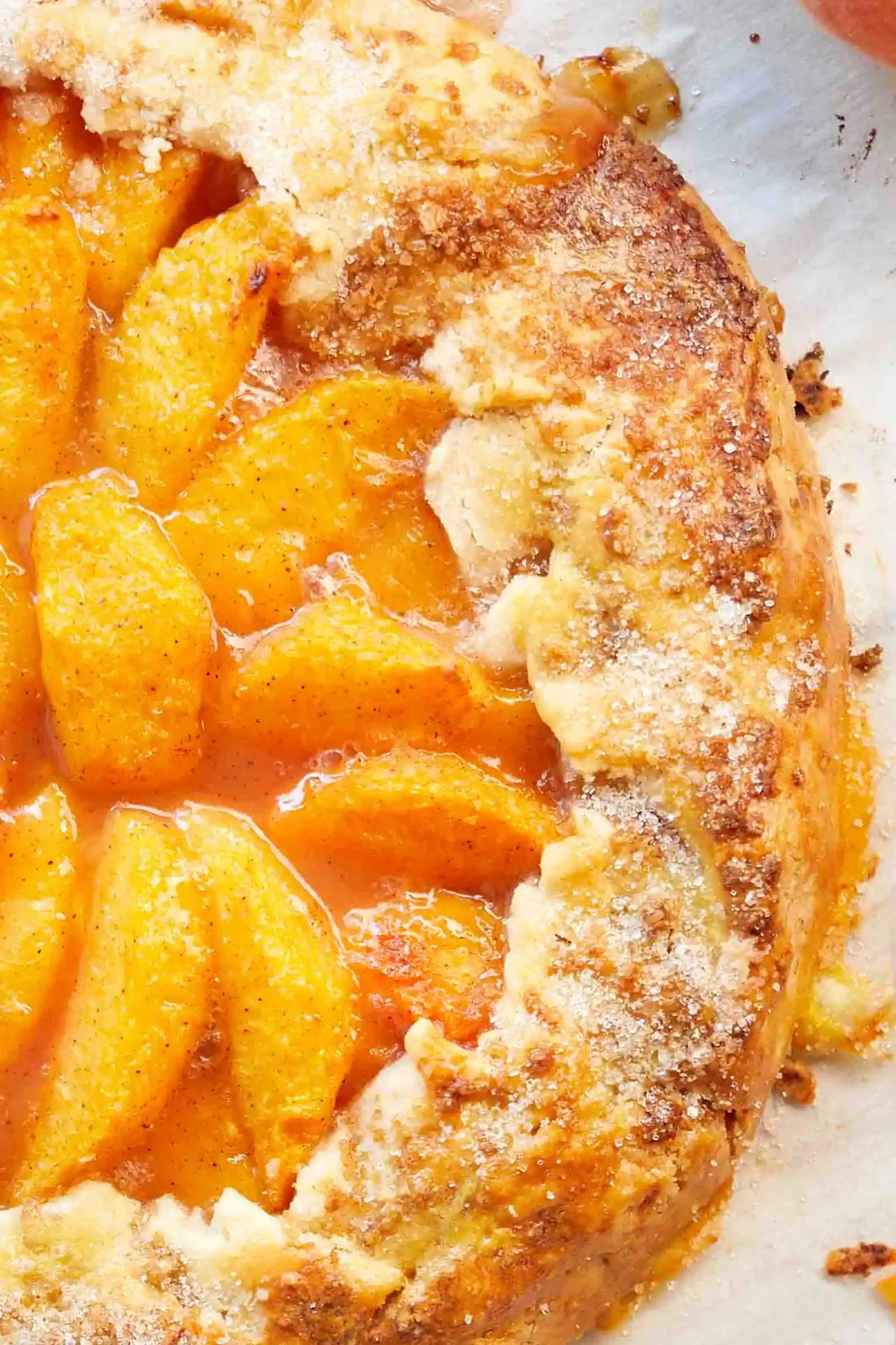 Easy Rustic Peach Galette 3 Recipe image