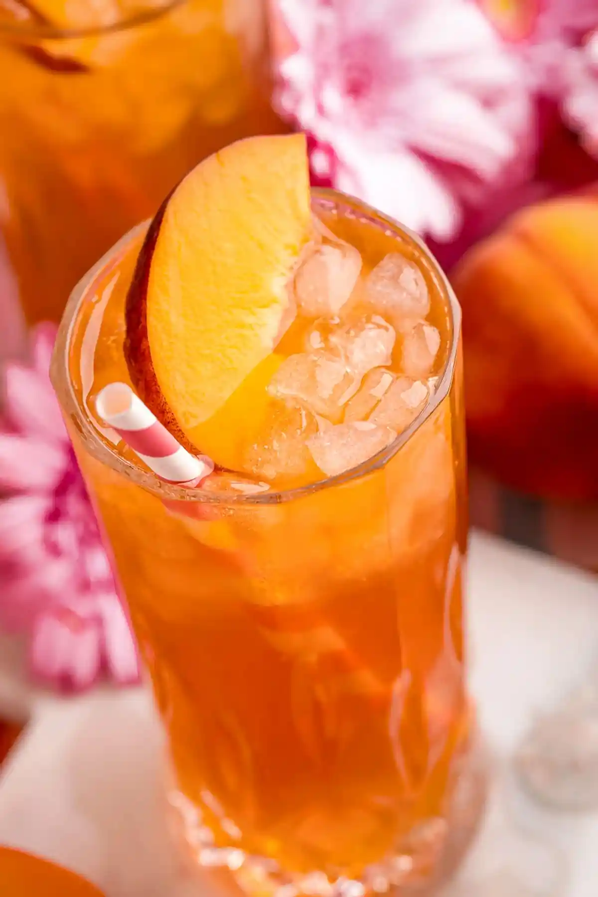 Refreshing Homemade Peach Iced Tea 3 Recipe image