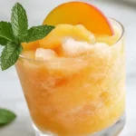 Peach Lemonade Slush 4 Peach Lemonade Slush