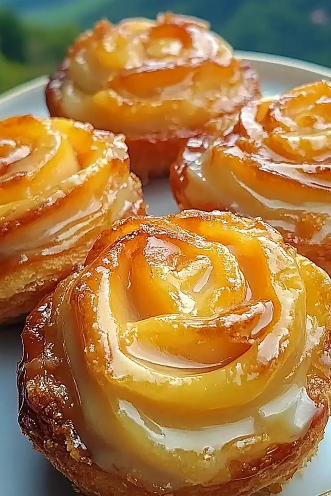 Easy Peach Pie Cruffins 3 Recipe image