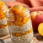 Peach Pie Inspired Overnight Oats 4 Peach Pie Inspired Overnight Oats