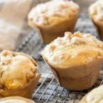 Peaches and Cream Muffins 4 Peaches and Cream Muffins