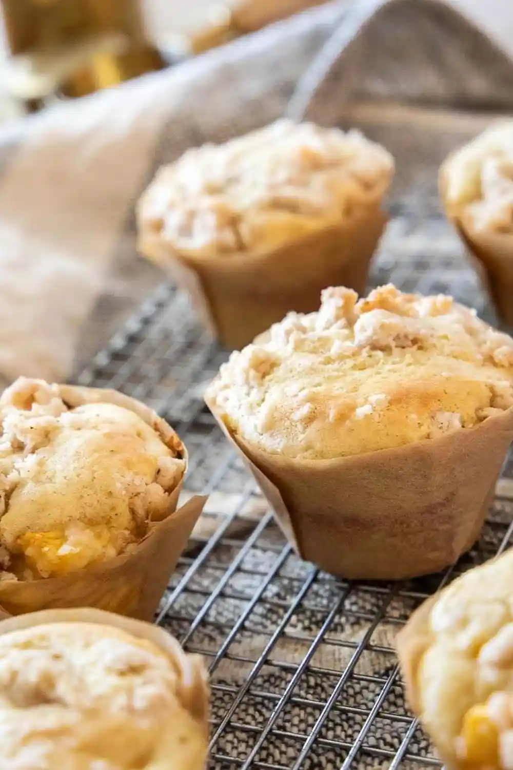 Peaches and Cream Muffins 3 Recipe image