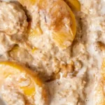 Vegan Peaches and Cream Oatmeal 4 Vegan Peaches and Cream Oatmeal