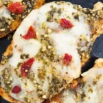 Crispy Pesto Chicken Parmesan 4 Crispy Pesto Chicken Parmesan